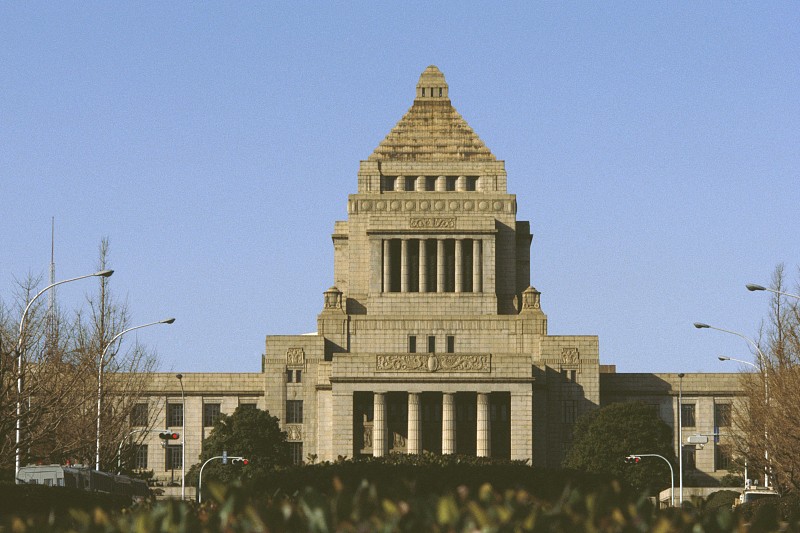 日本东京国会大厦图片