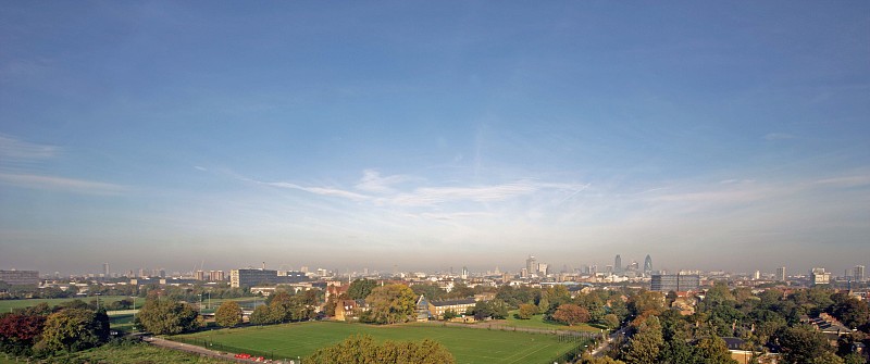 英国伦敦全景鸟瞰图图片下载