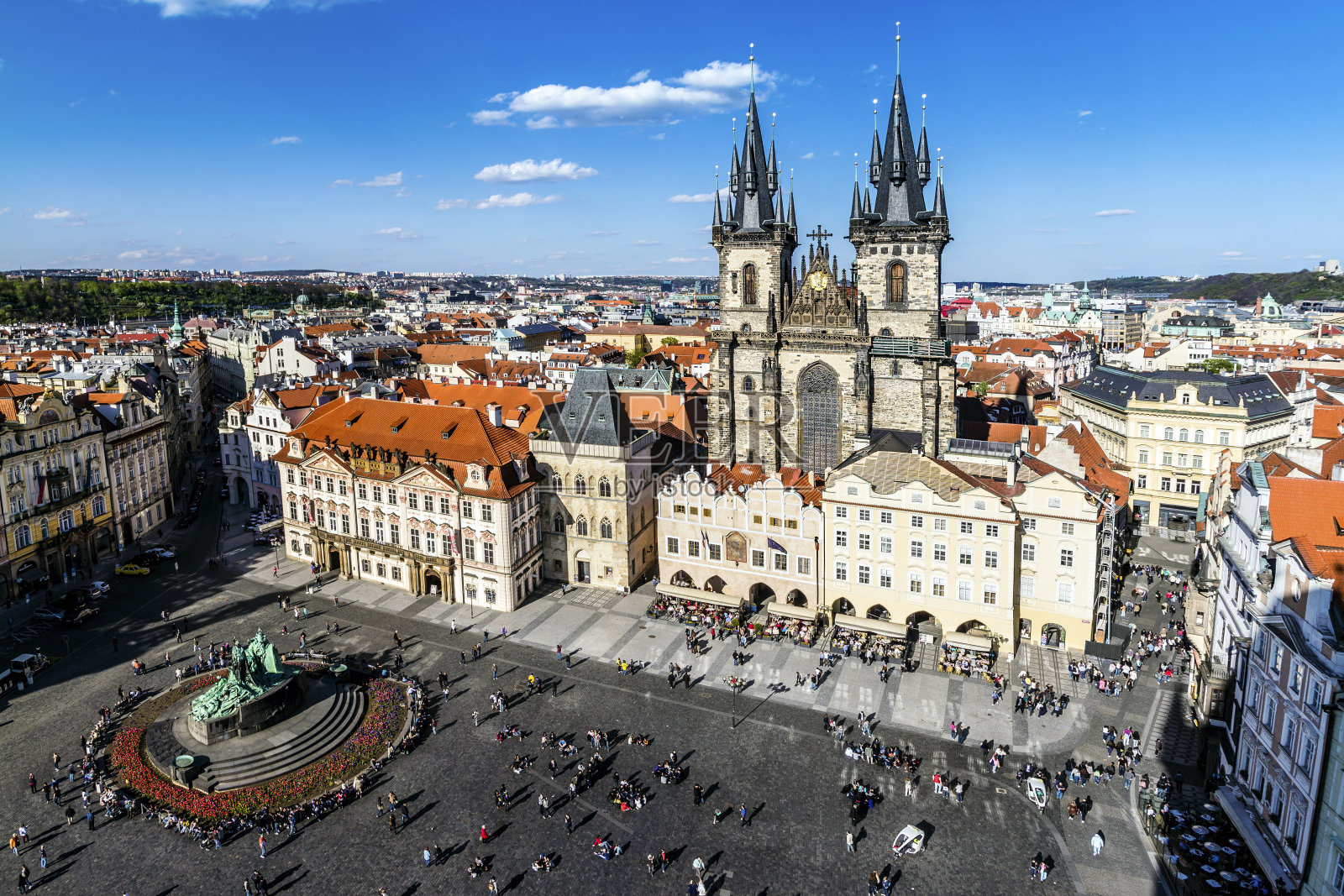 捷克共和国布拉格的美丽景色照片摄影图片