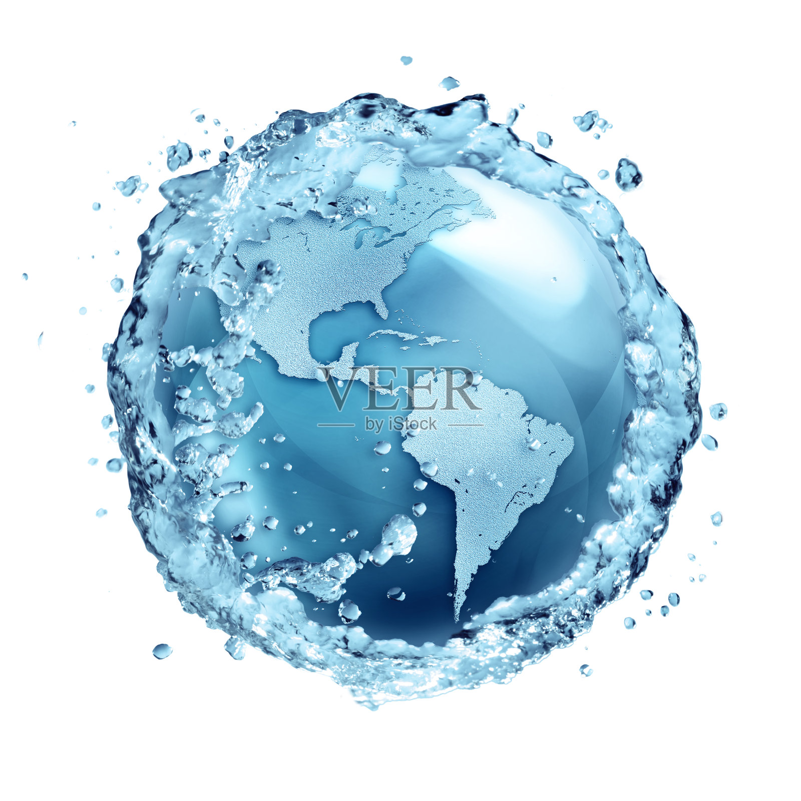 世界水循环利用-美国照片摄影图片