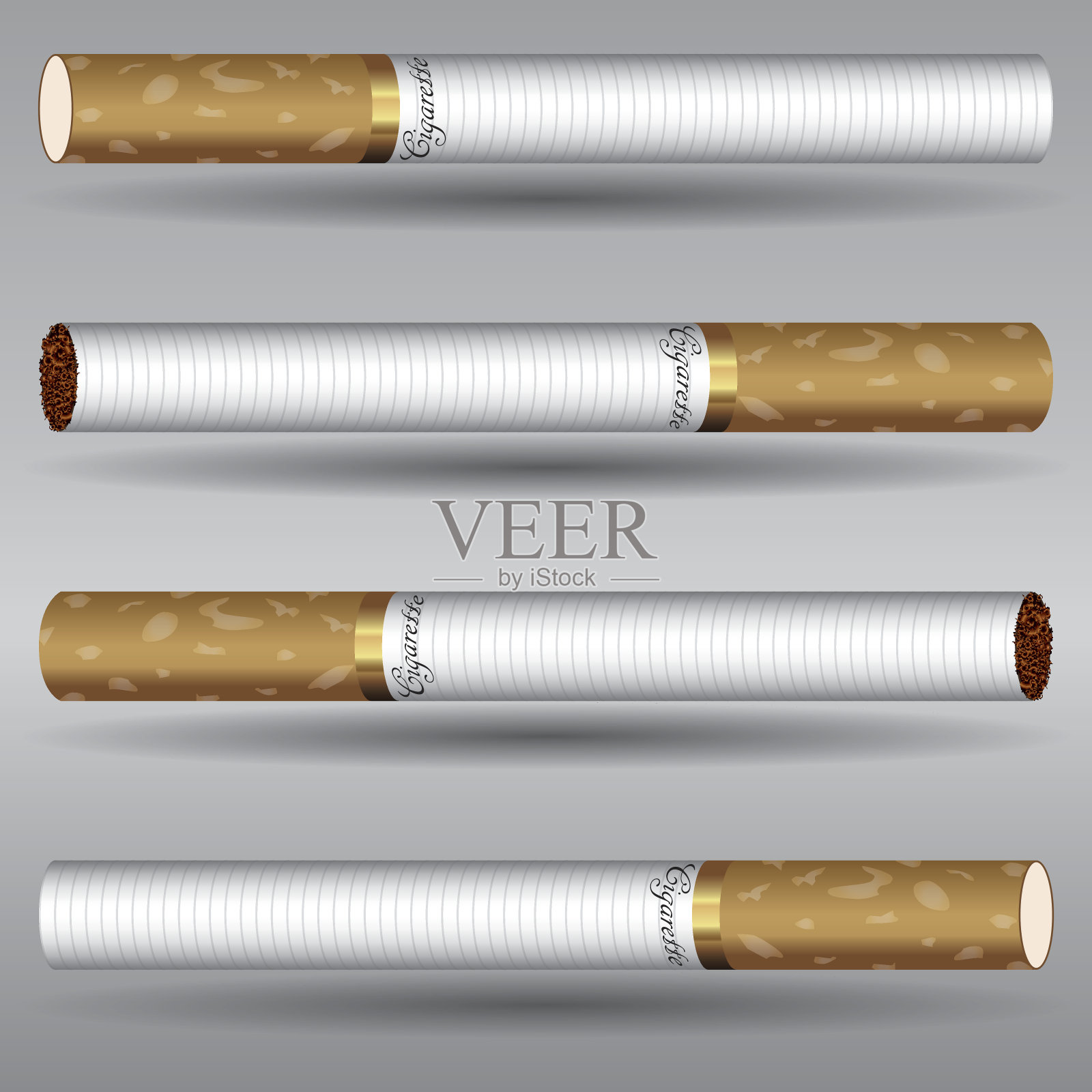 香烟插画图片素材