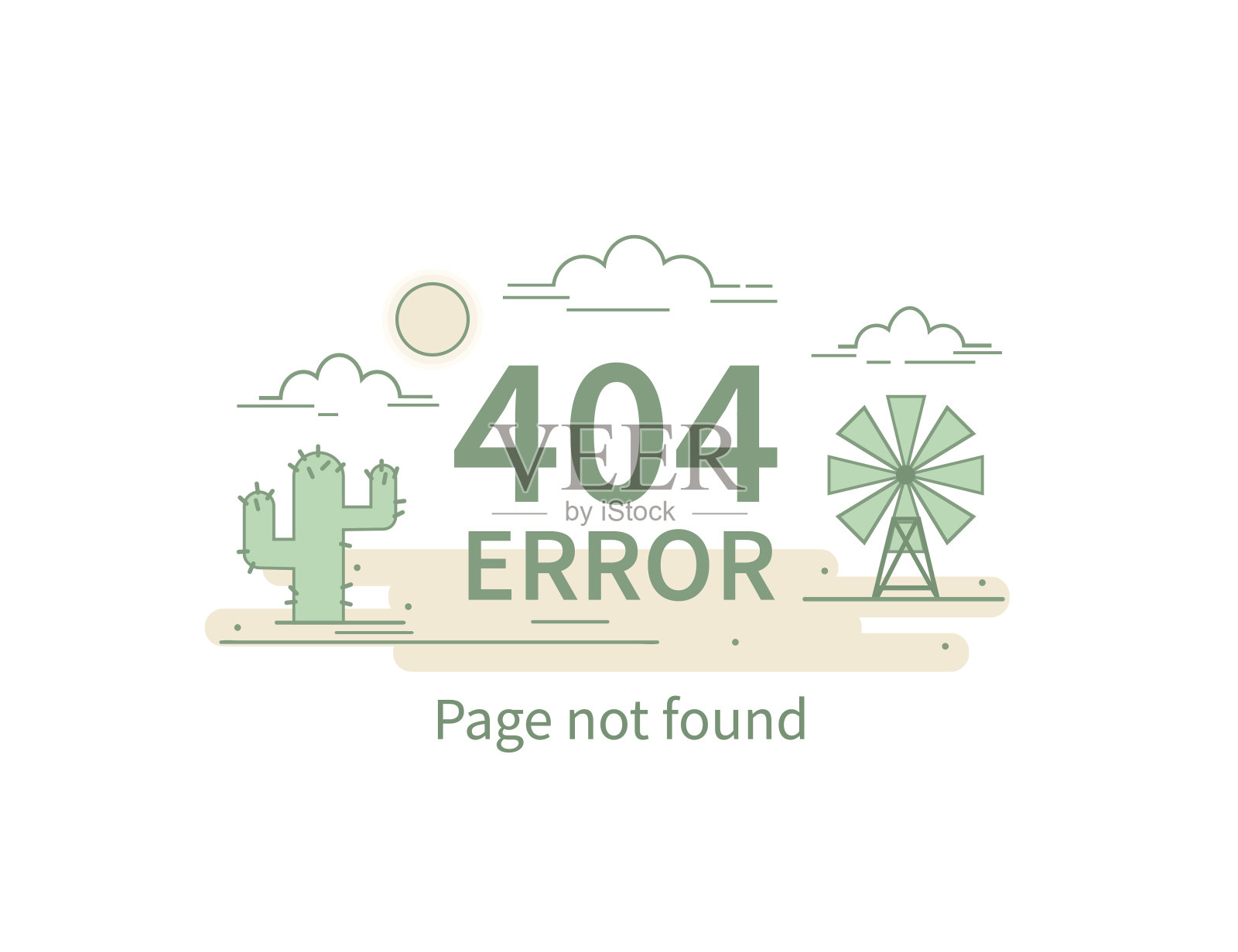 404错误插画图片素材