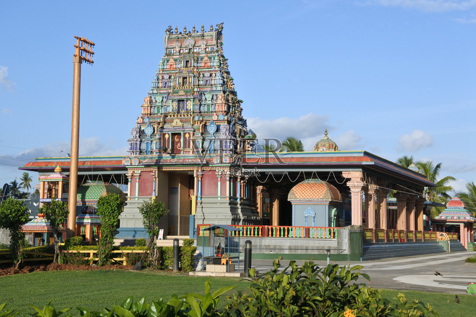 斐济Nadi的Sri Siva Subramaniya寺庙照片摄影图片