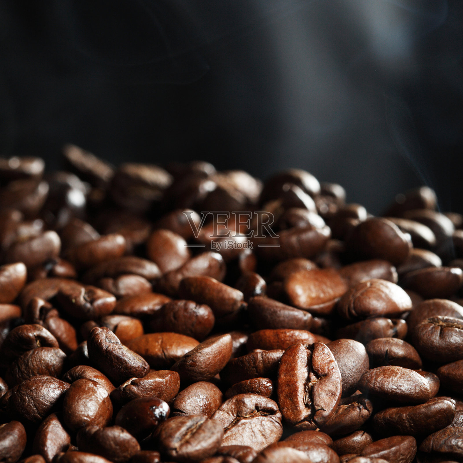 热烘咖啡豆照片摄影图片