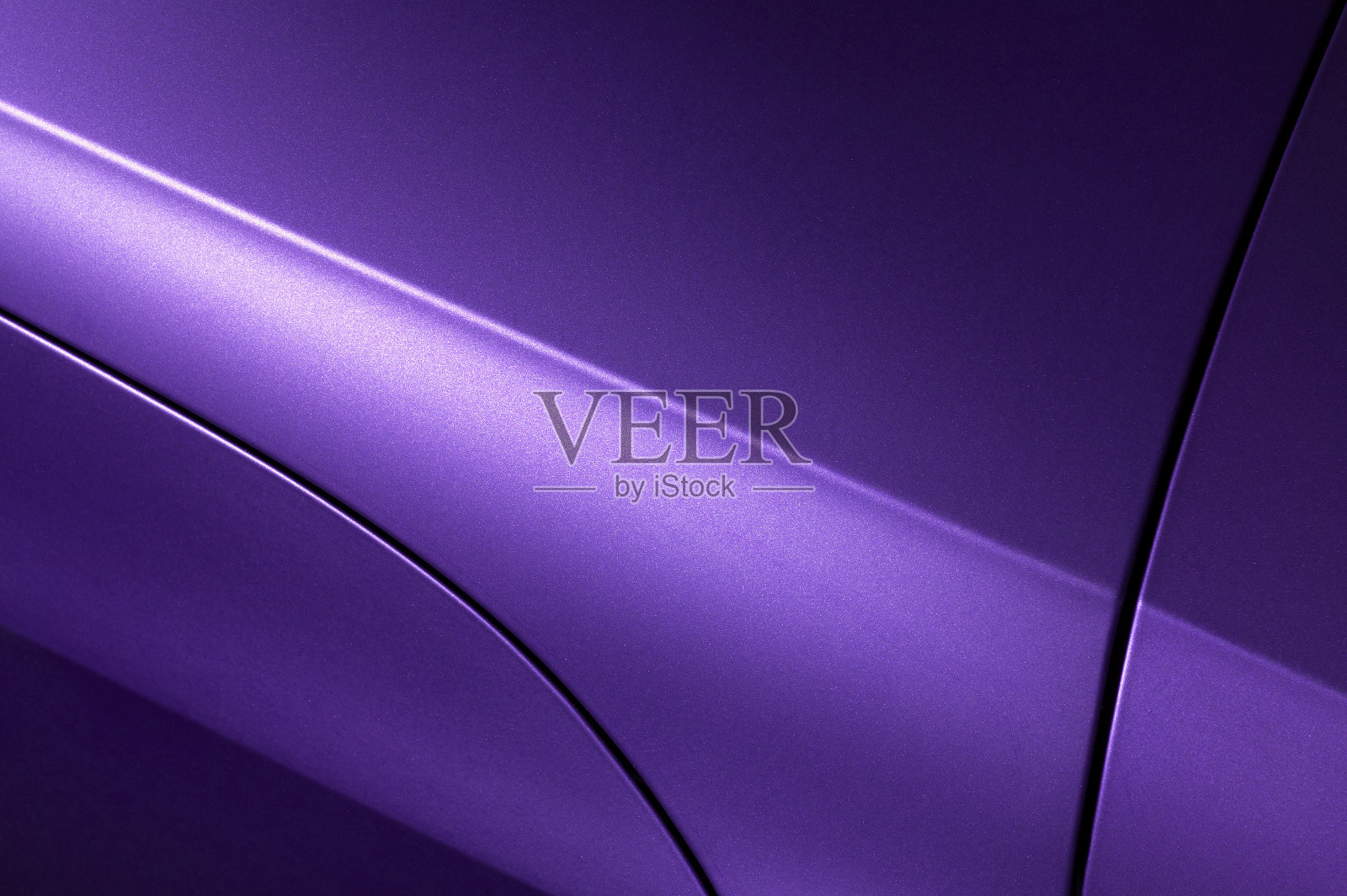 淡紫色的轿车车身照片摄影图片