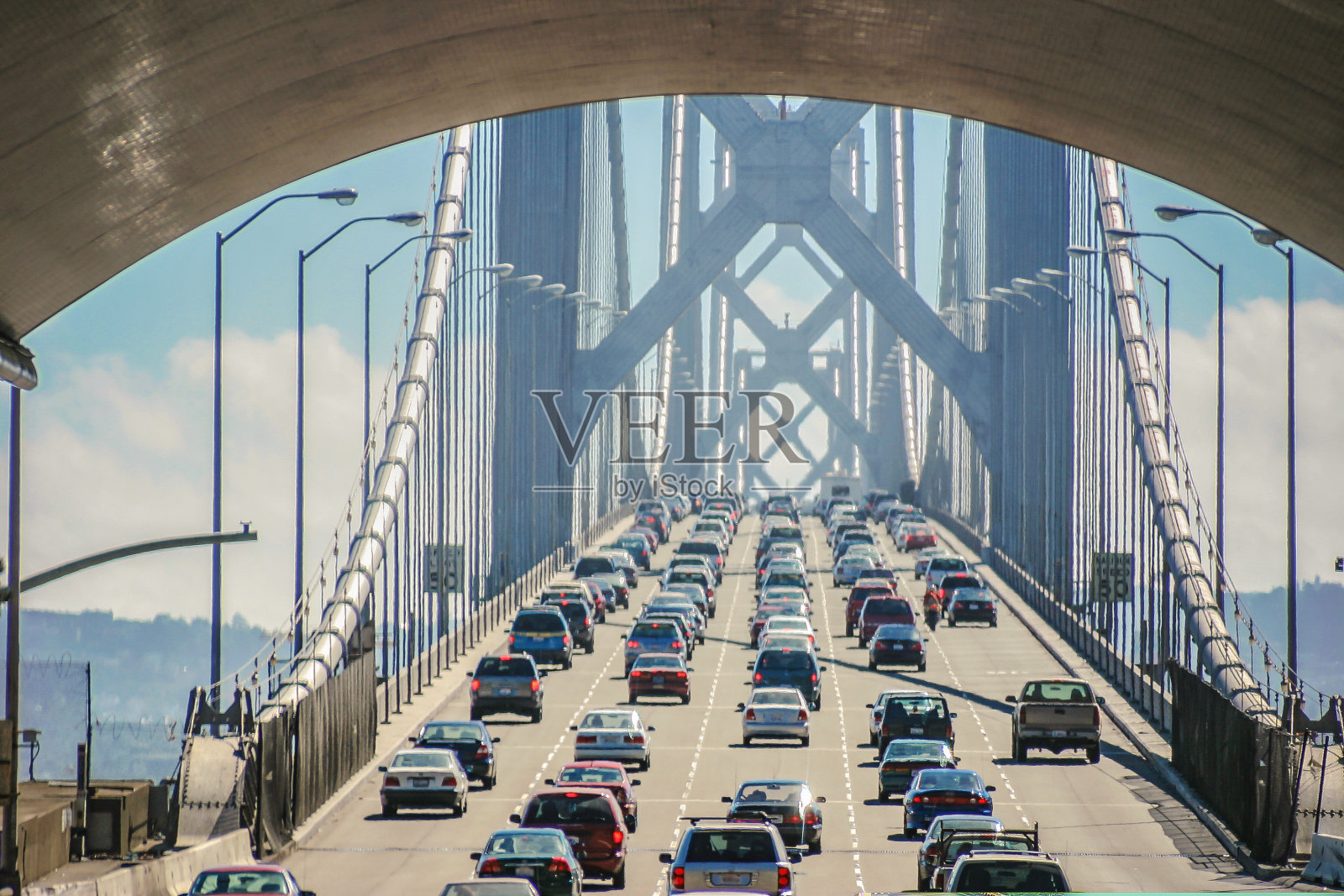 旧金山海湾大桥照片摄影图片