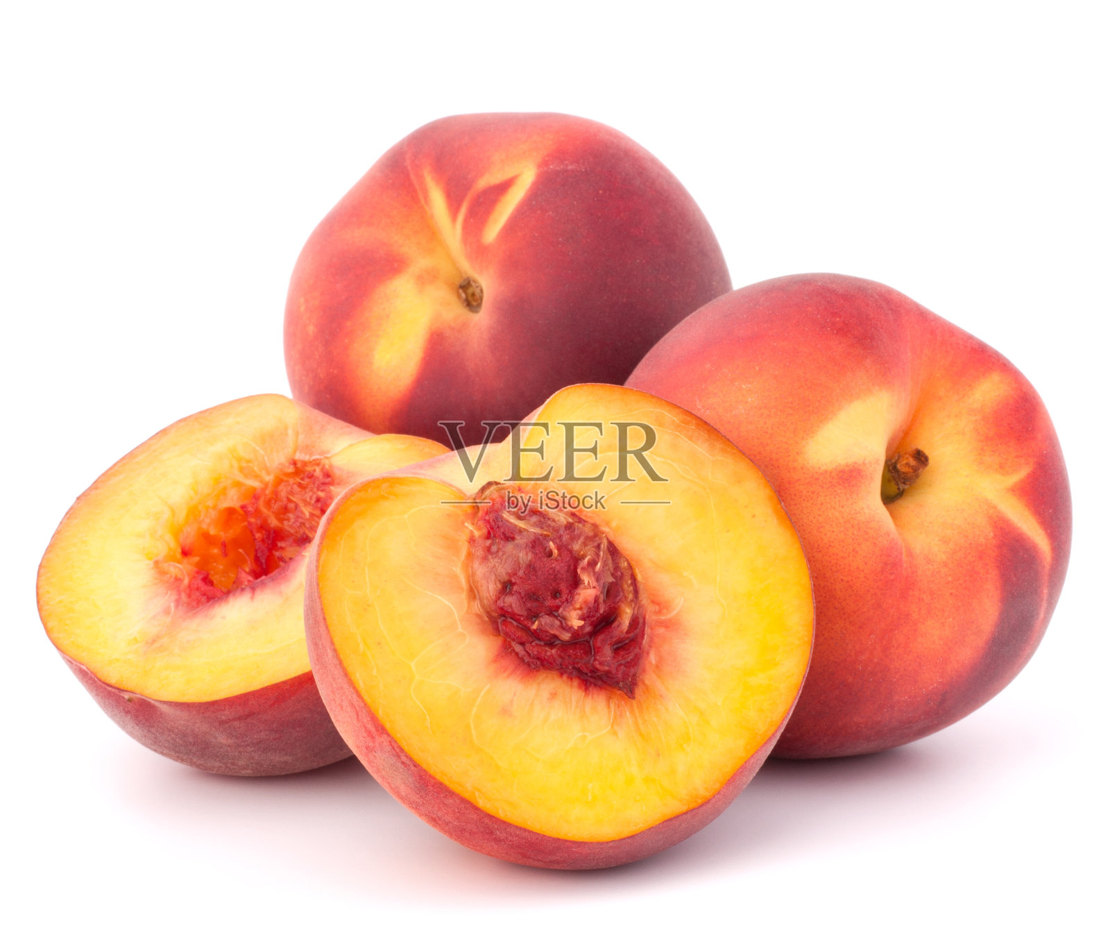 成熟的桃子的水果照片摄影图片