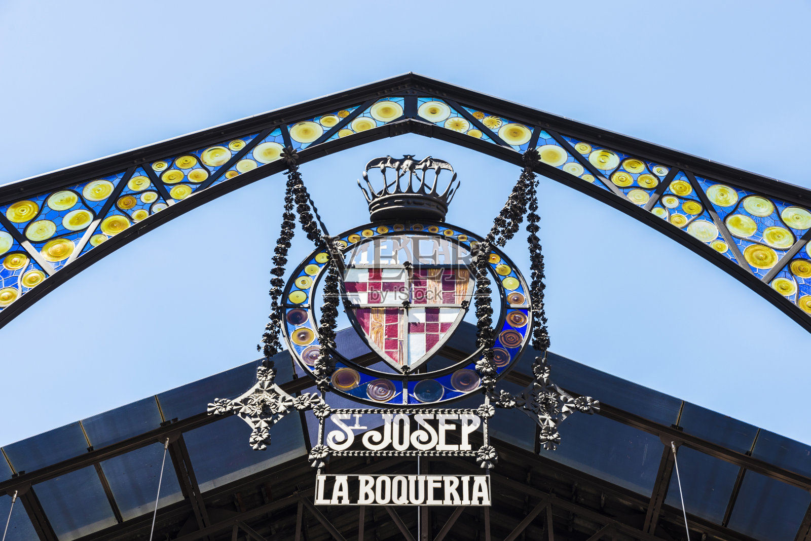 La Boqueria 市场，巴塞罗那照片摄影图片