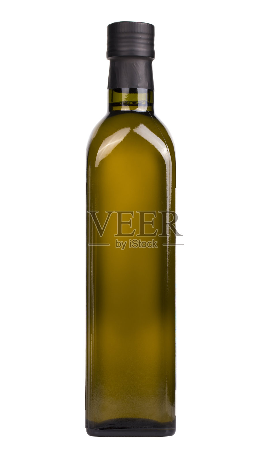 橄榄油瓶孤立在白色照片摄影图片