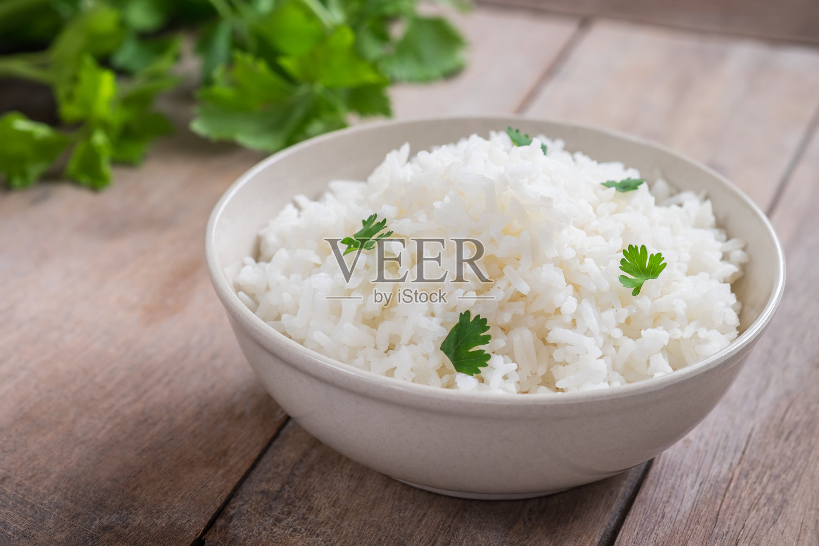 碗装白米饭照片摄影图片