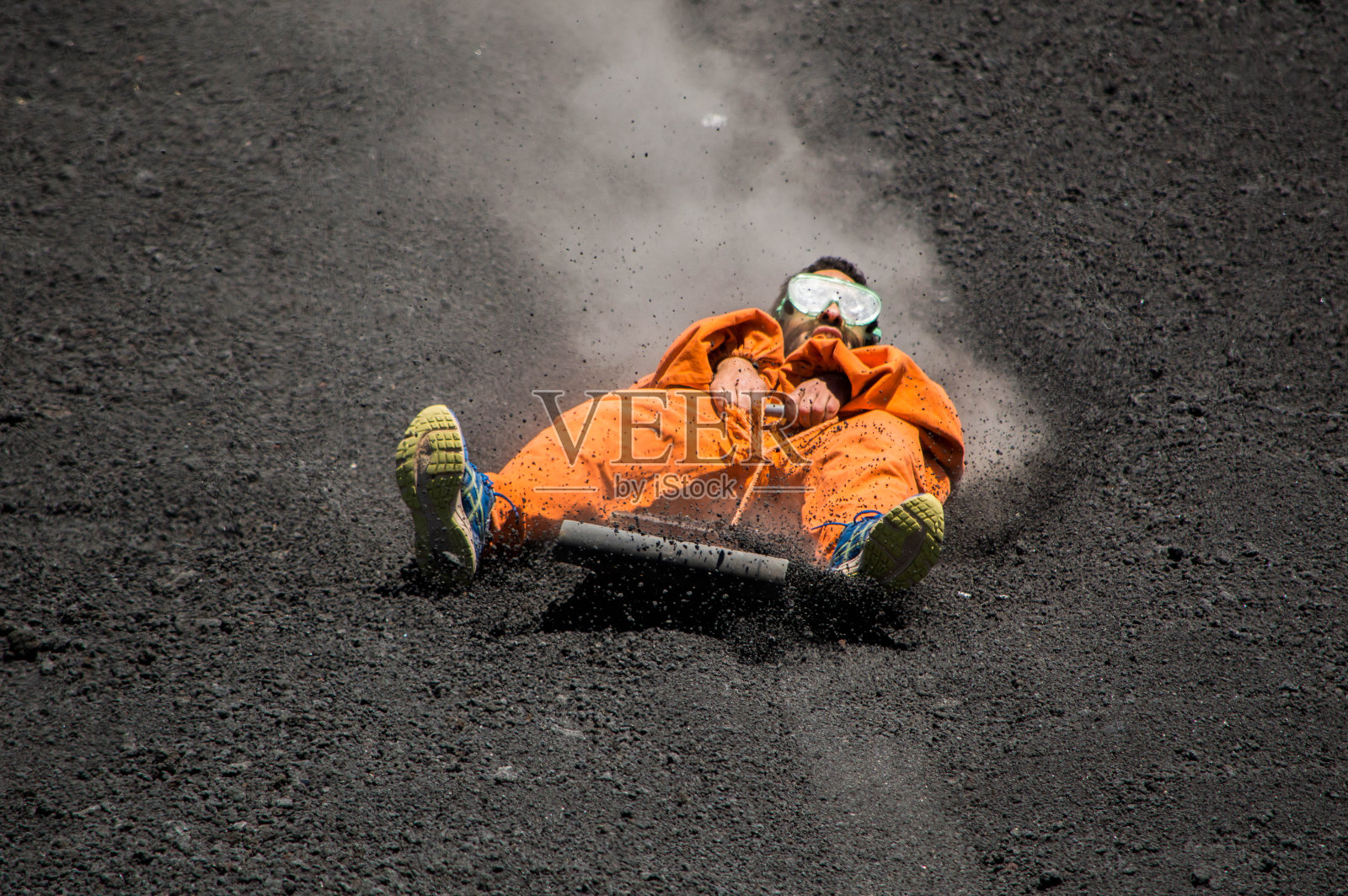 火山登机照片摄影图片