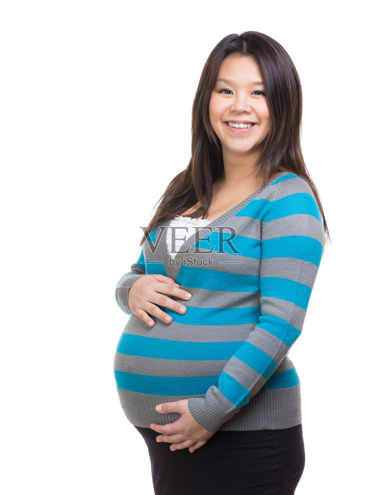 亚洲的孕妇照片摄影图片