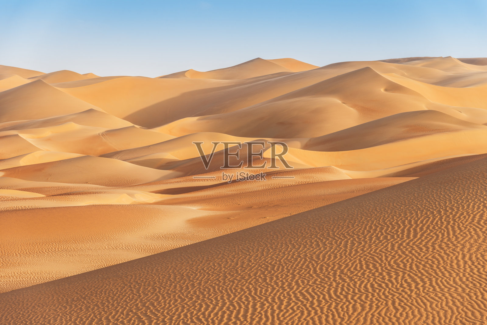 沙漠的沙丘照片摄影图片
