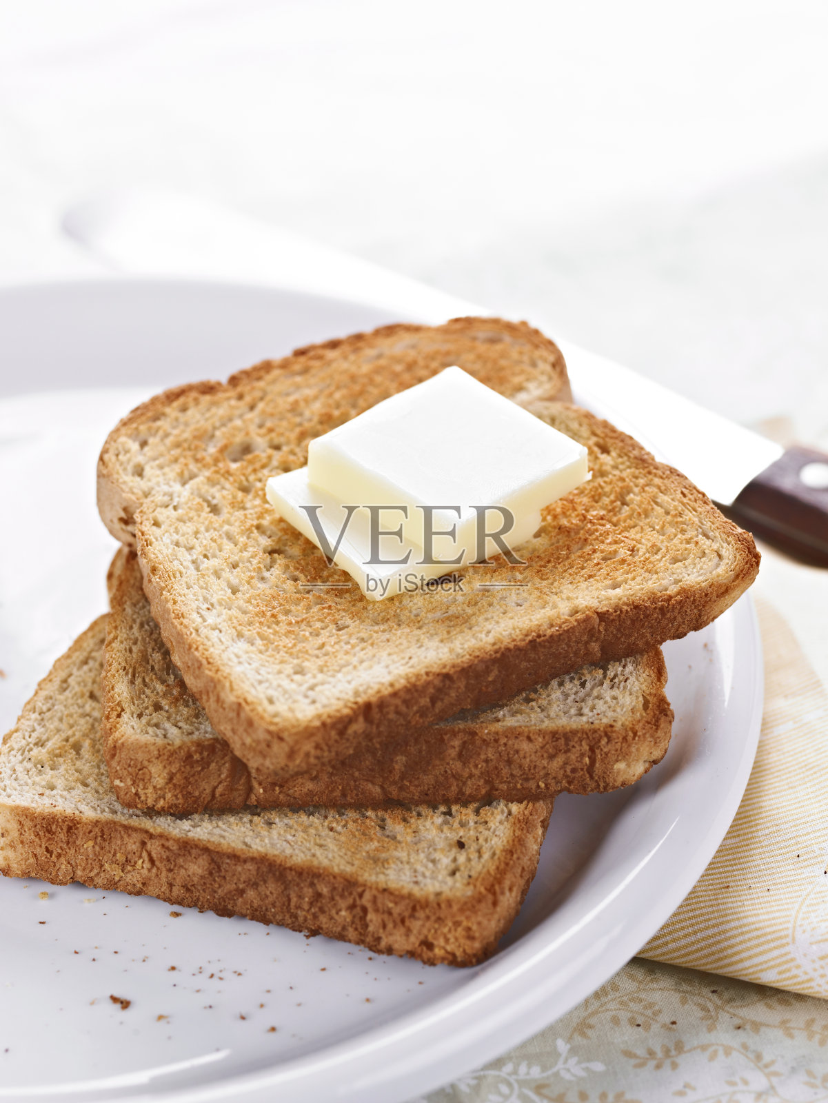 面包和黄油照片摄影图片