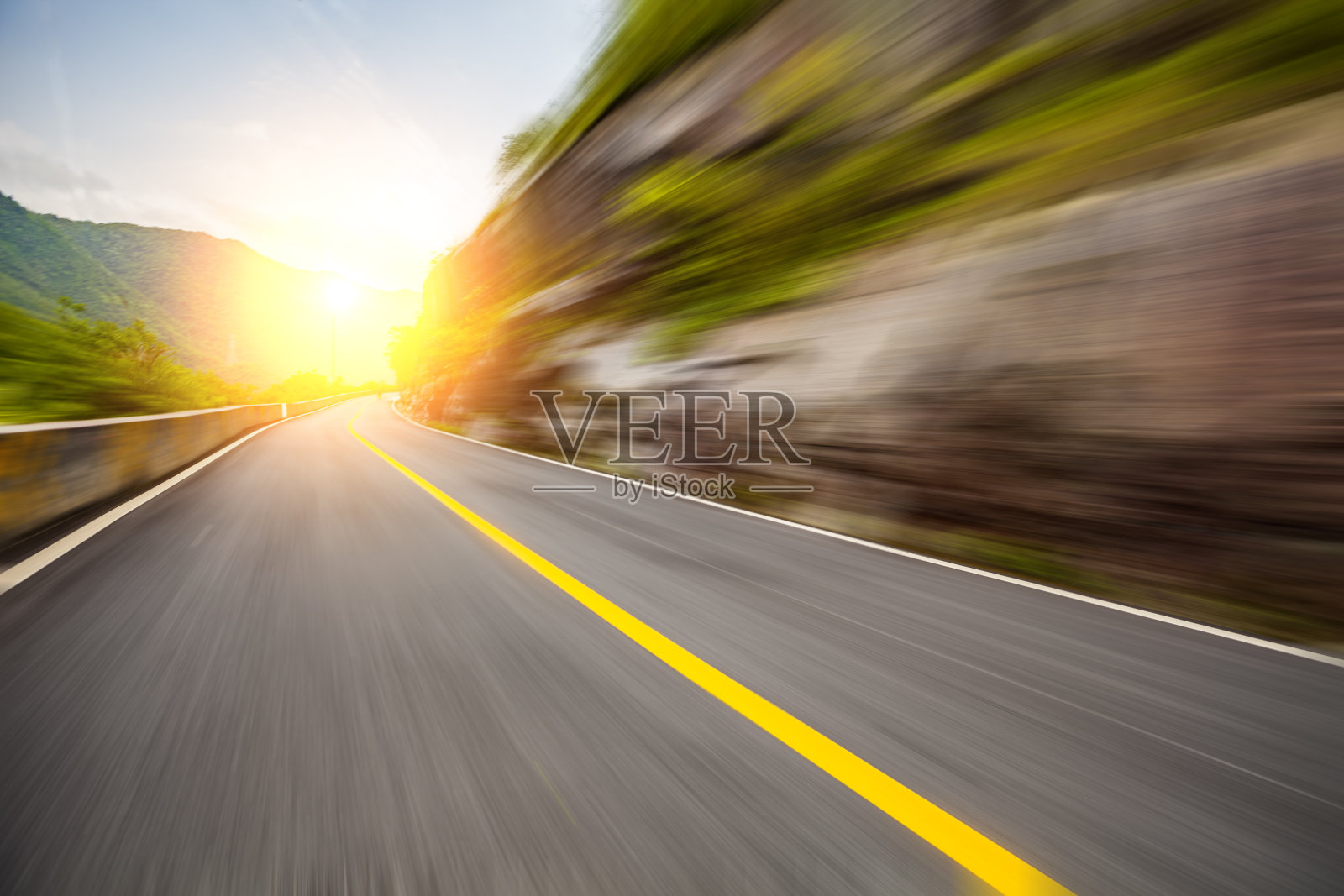 模糊运动高速公路照片摄影图片