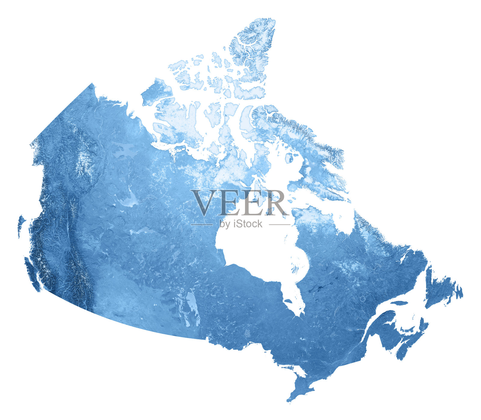 最新版加拿大地图 - 世界地图全图 - 地理教师网