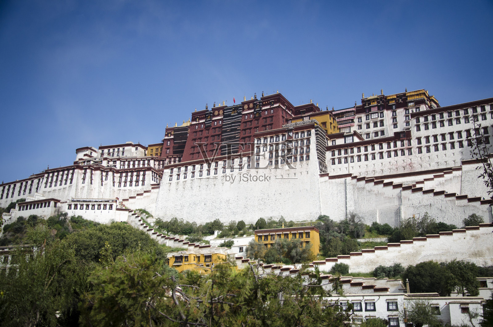 西藏的布达拉宫照片摄影图片