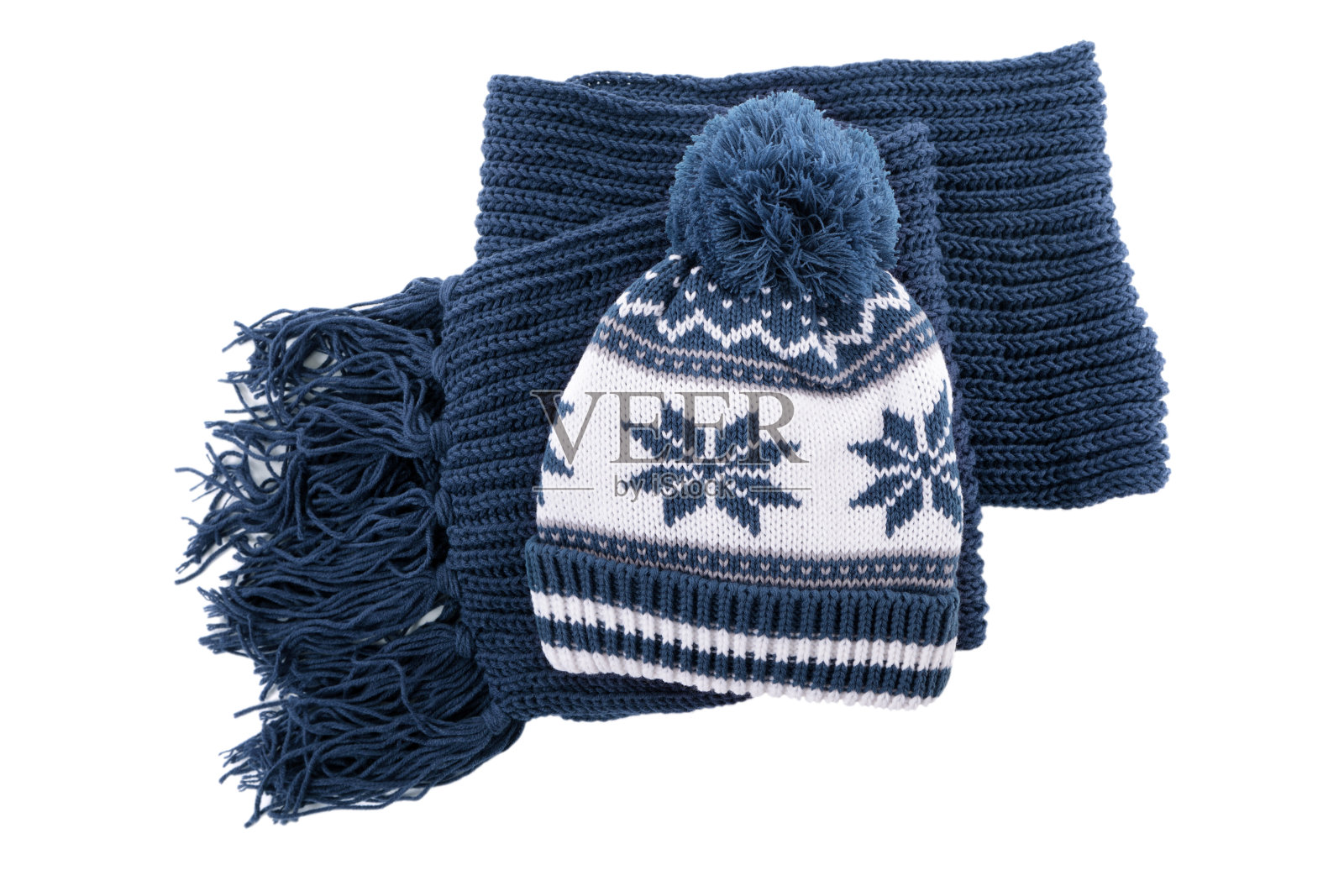 冬季帽子和围巾照片摄影图片