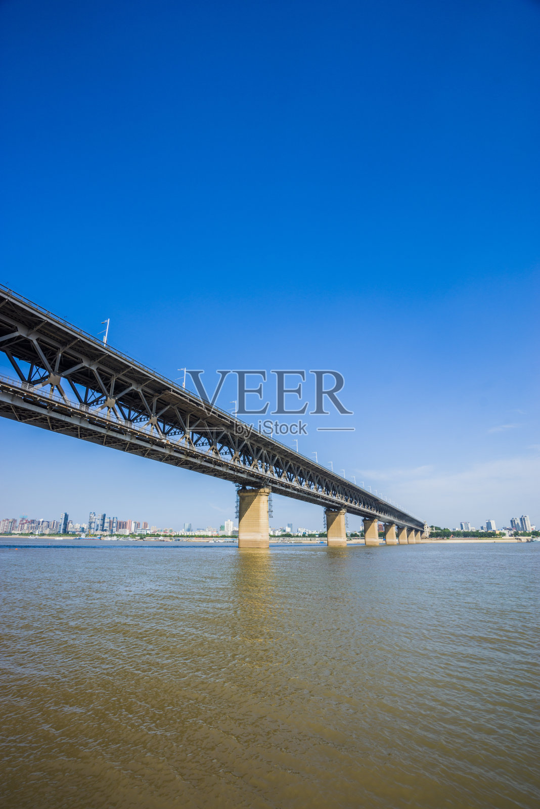 WuHanYangtze河大桥照片摄影图片
