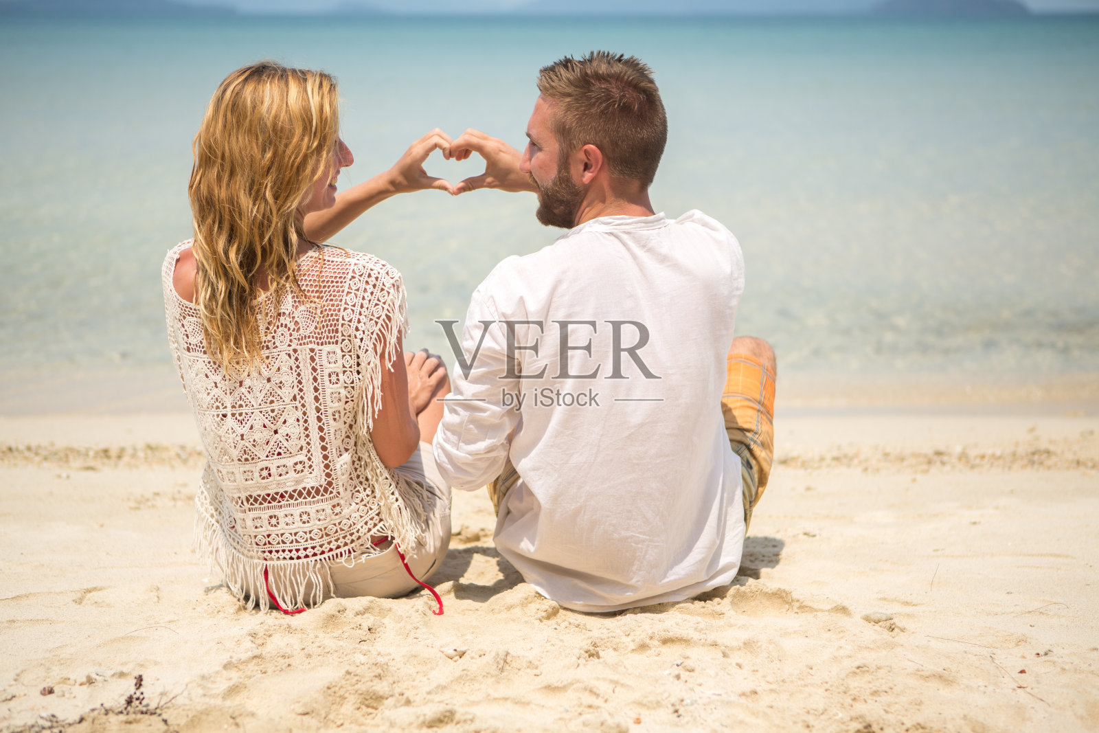 夫妇love-Beach照片摄影图片