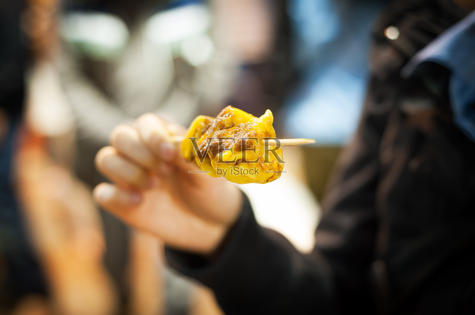 烧麦，一种受欢迎的香港街头小吃照片摄影图片