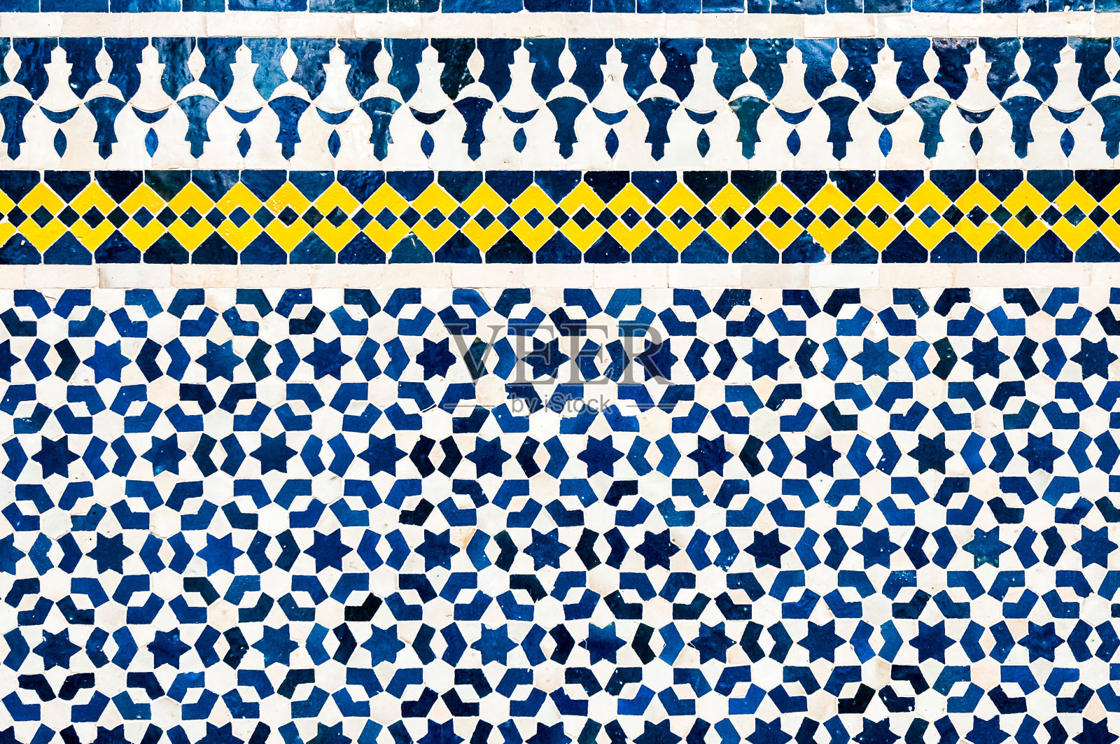 摩洛哥复古瓷砖背景照片摄影图片