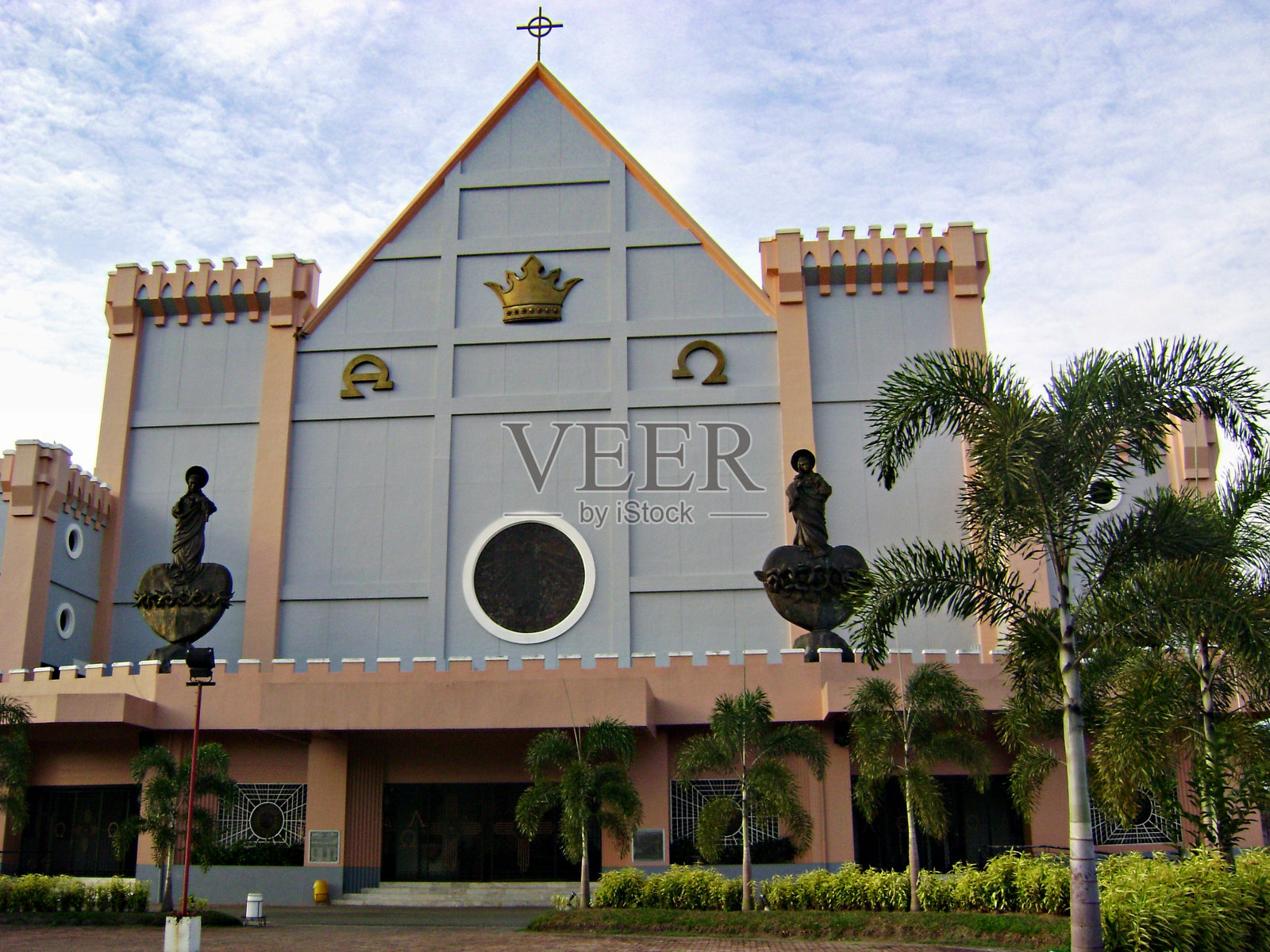 基督国王大教堂，塔古姆市，菲律宾照片摄影图片