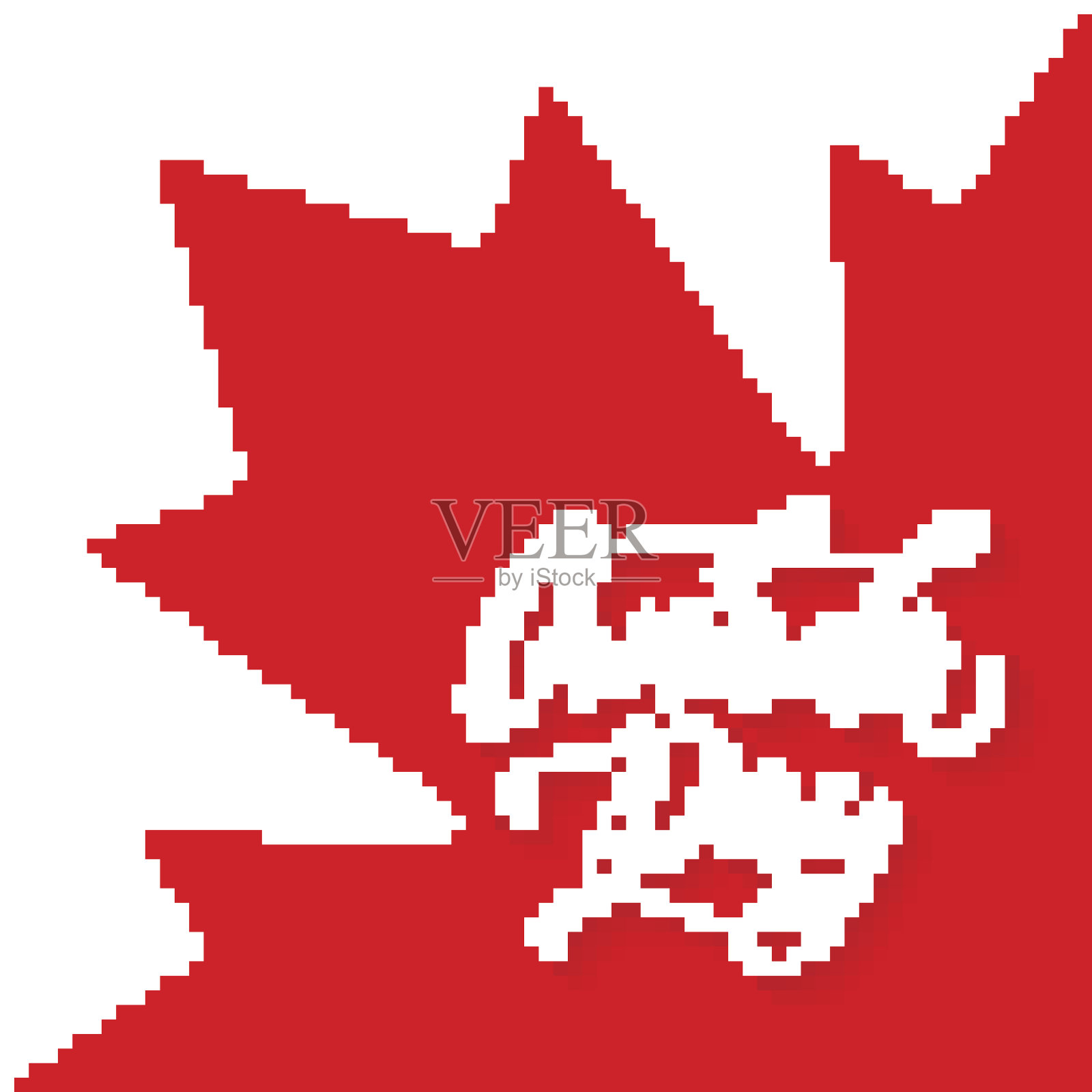 加拿大国旗和Leaf。加拿大日贺卡。插画图片素材