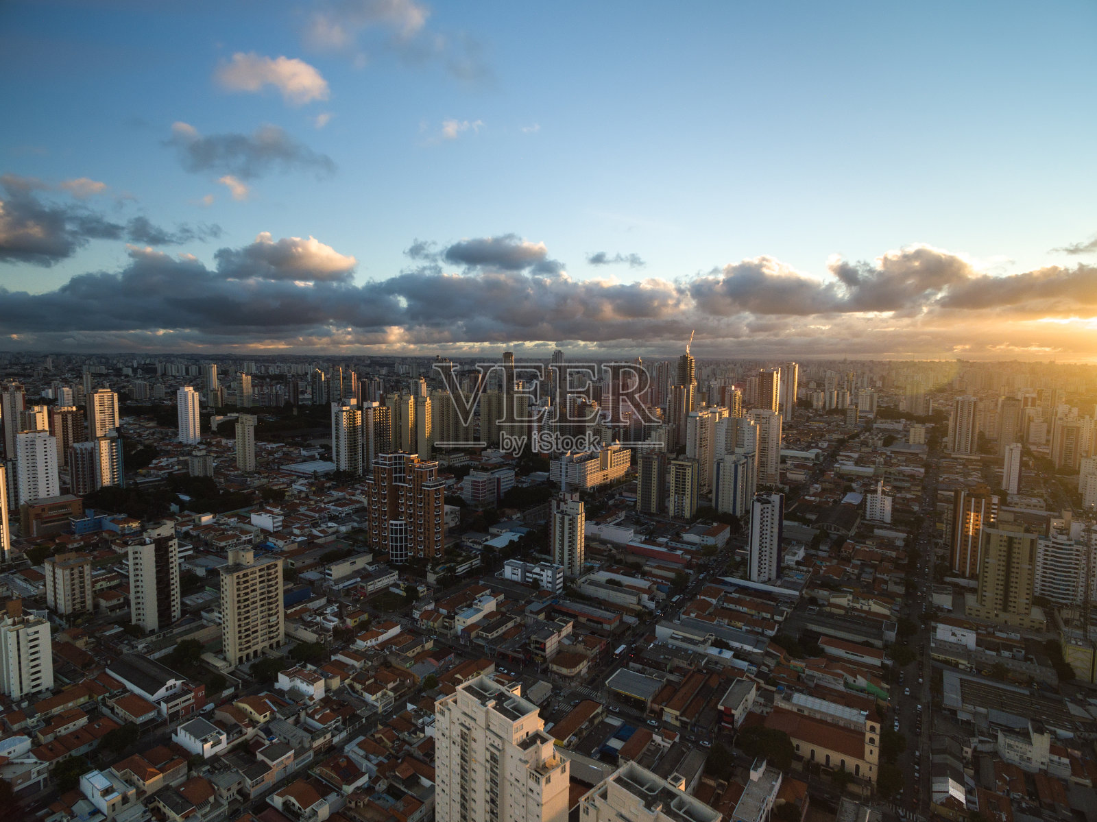 巴西圣保罗鸟瞰图照片摄影图片