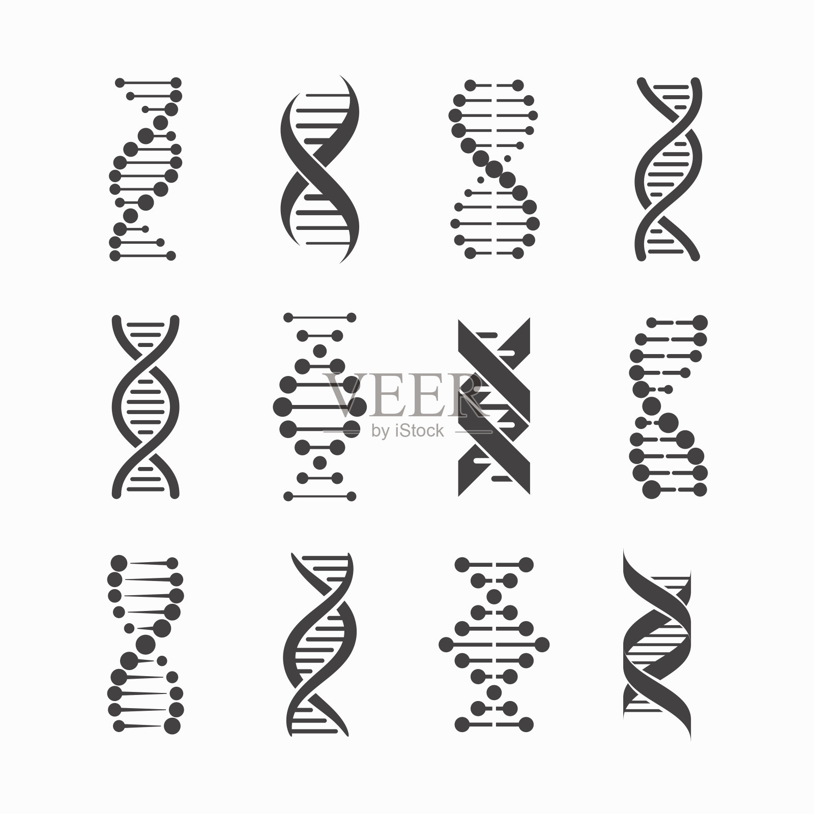 DNA图标设置图标素材