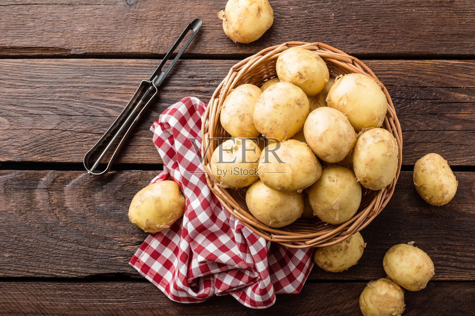 土豆照片摄影图片