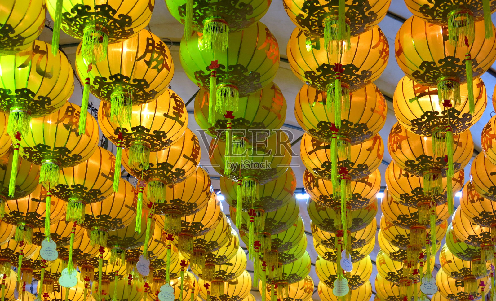黄亚洲灯笼照片摄影图片