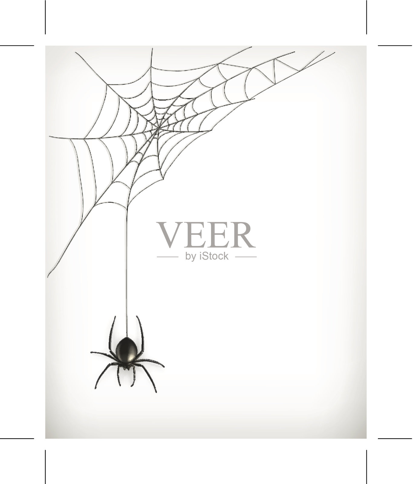 蜘蛛网设计元素图片