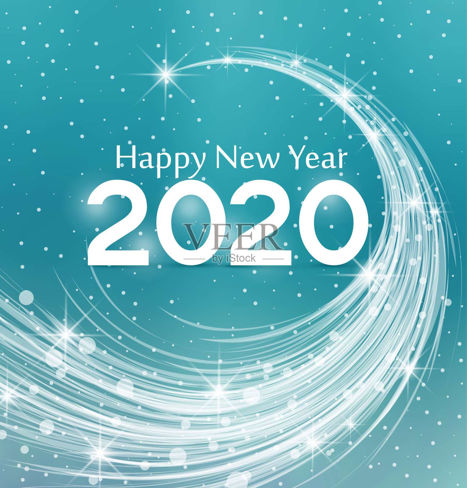 2020年新年快乐插画图片素材