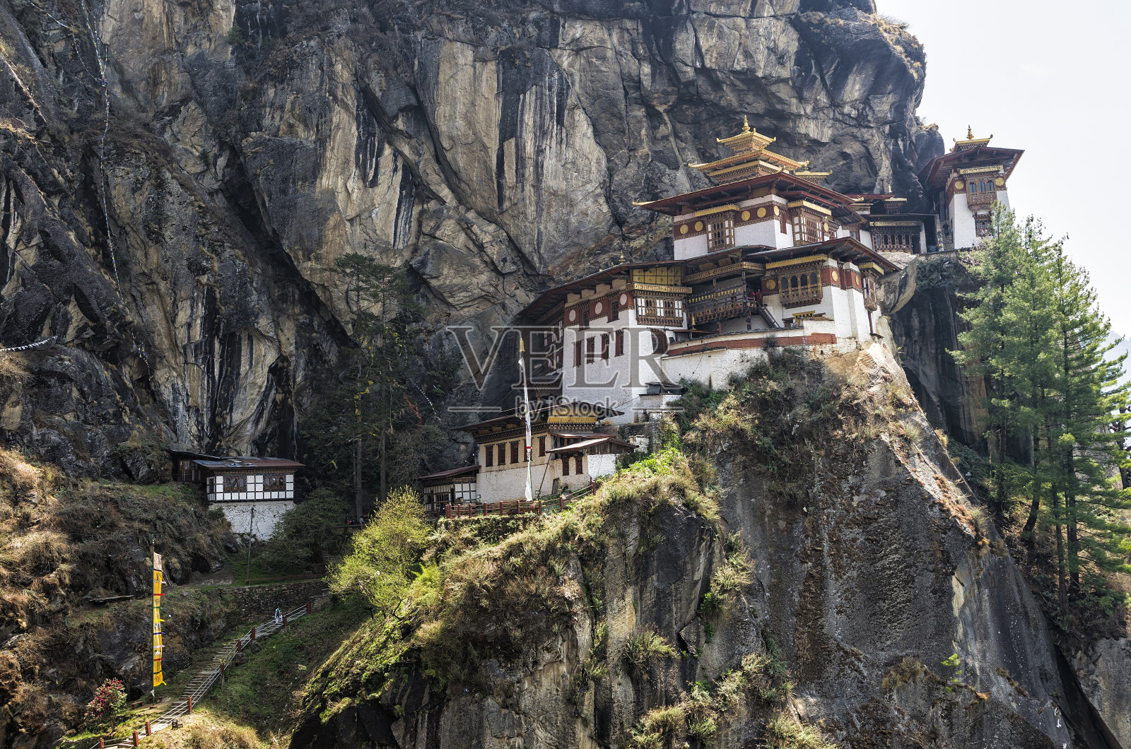 Taktshang修道院,不丹照片摄影图片