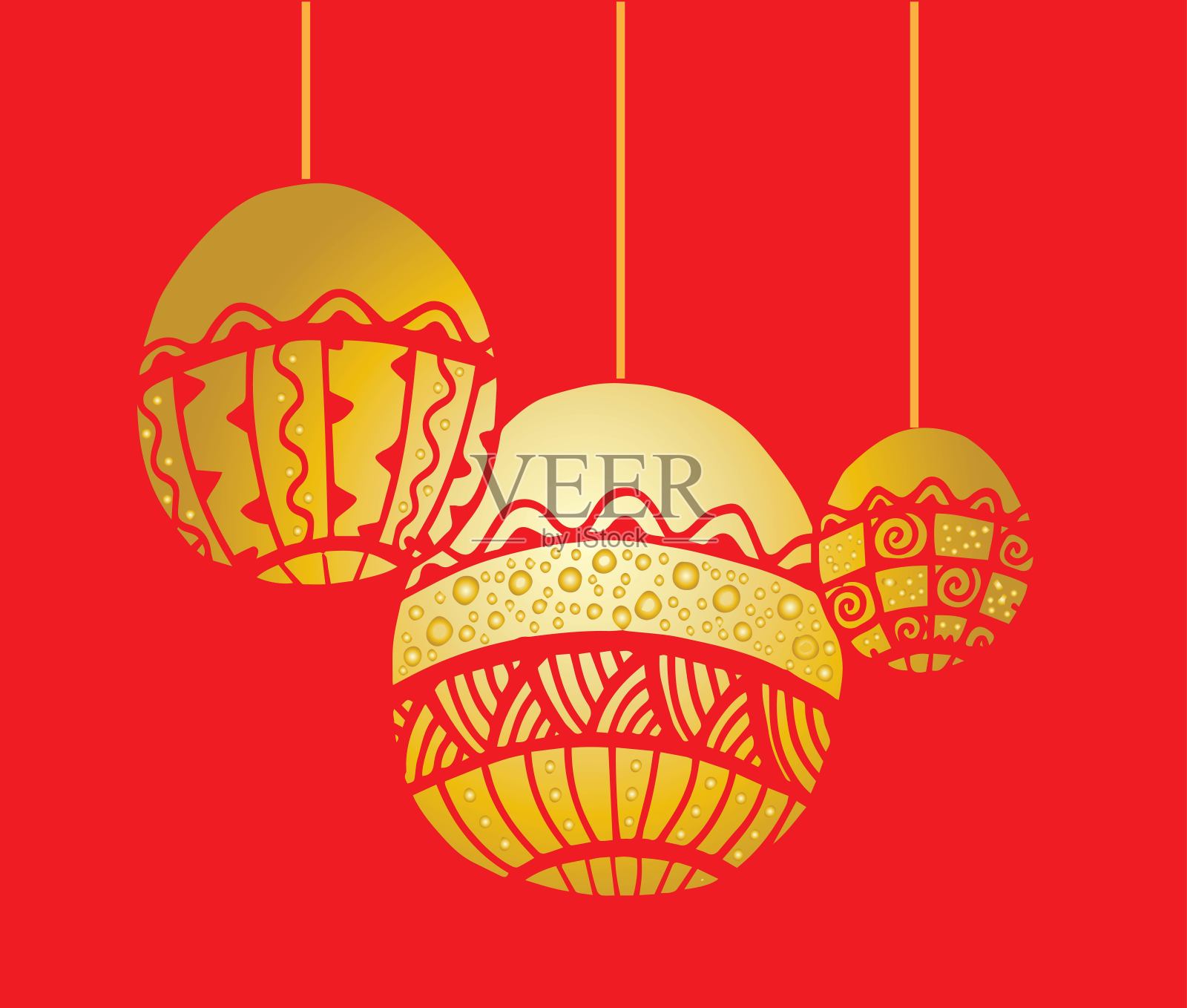 中国灯笼画-插图中国新年，单一对象，传统节日，德国，黑色和白色插画图片素材