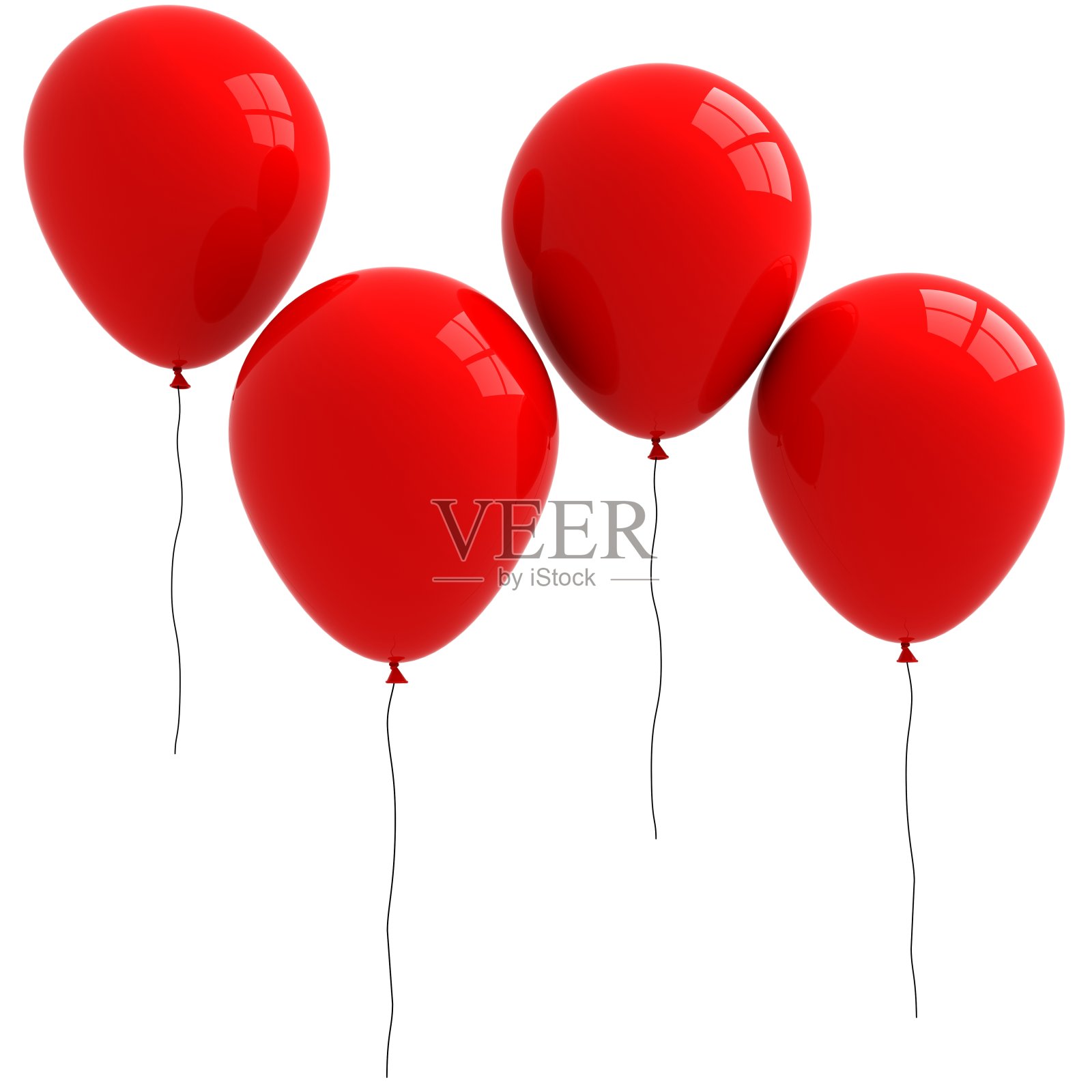 红气球照片摄影图片