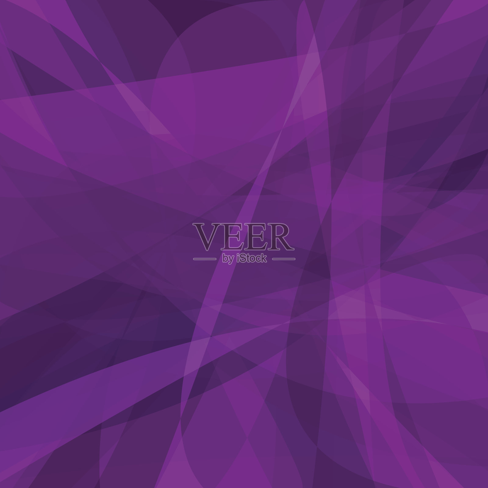 紫色抽象背景从动态曲线插画图片素材