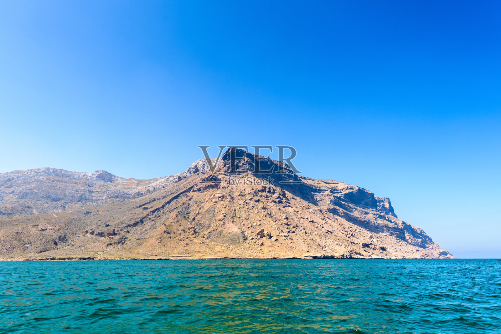 也门索科特拉岛的泻湖。联合国教科文组织世界遗产照片摄影图片