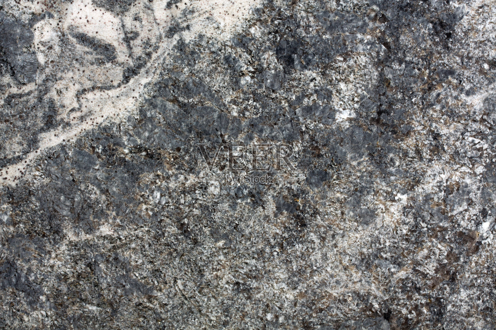 灰色花岗岩表面的细节视图照片摄影图片