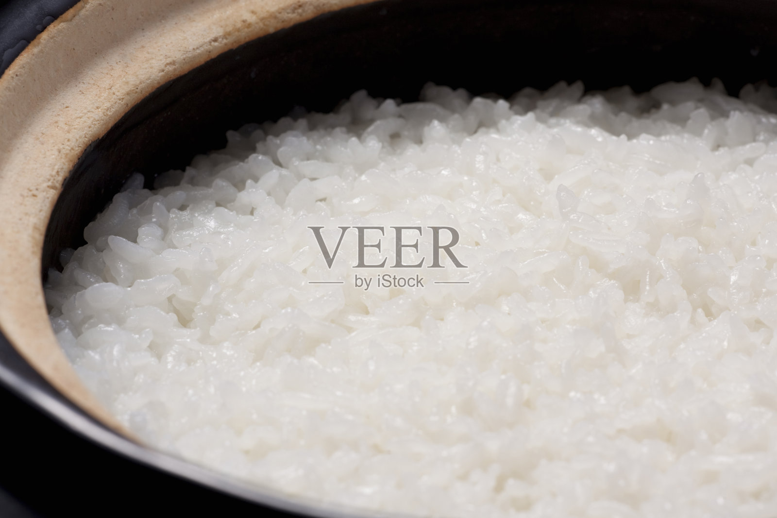 煮熟的新鲜大米照片摄影图片