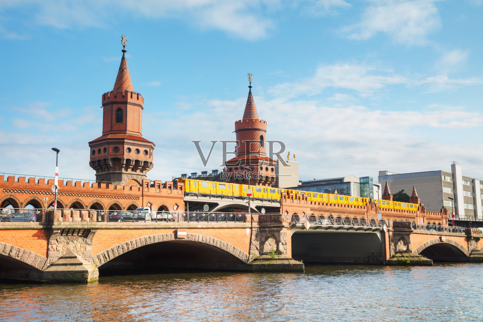 柏林的奥伯鲍姆桥照片摄影图片
