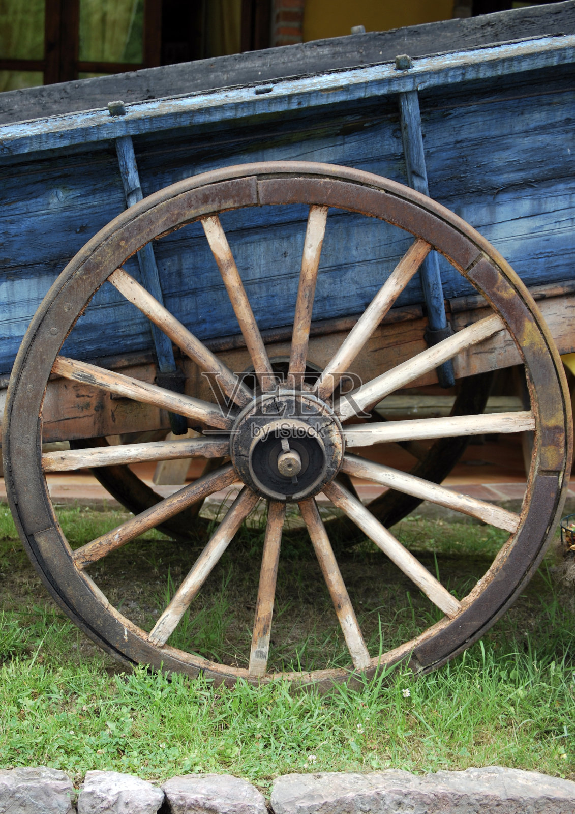 木制的轮子照片摄影图片