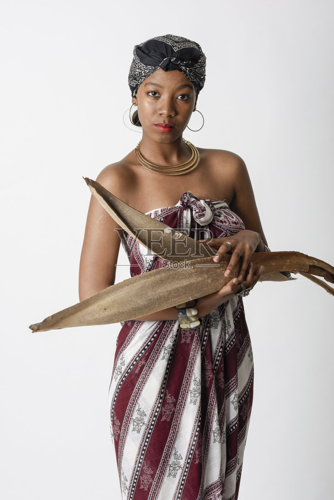非洲女性Mode时尚美的概念照片摄影图片