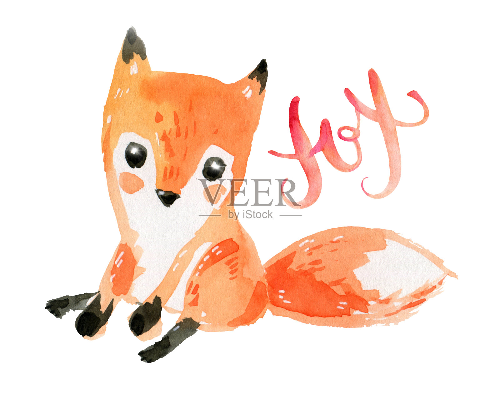 狐狸插画图片素材