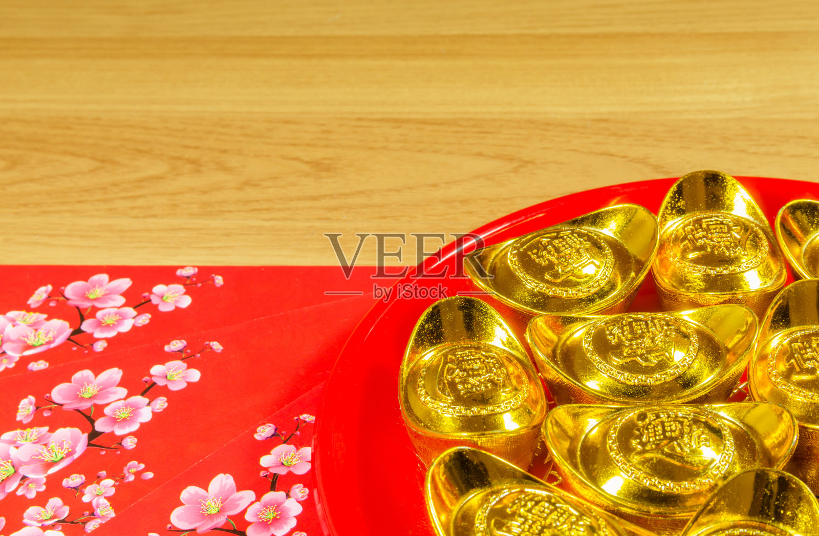 中国新年装饰木材背景照片摄影图片