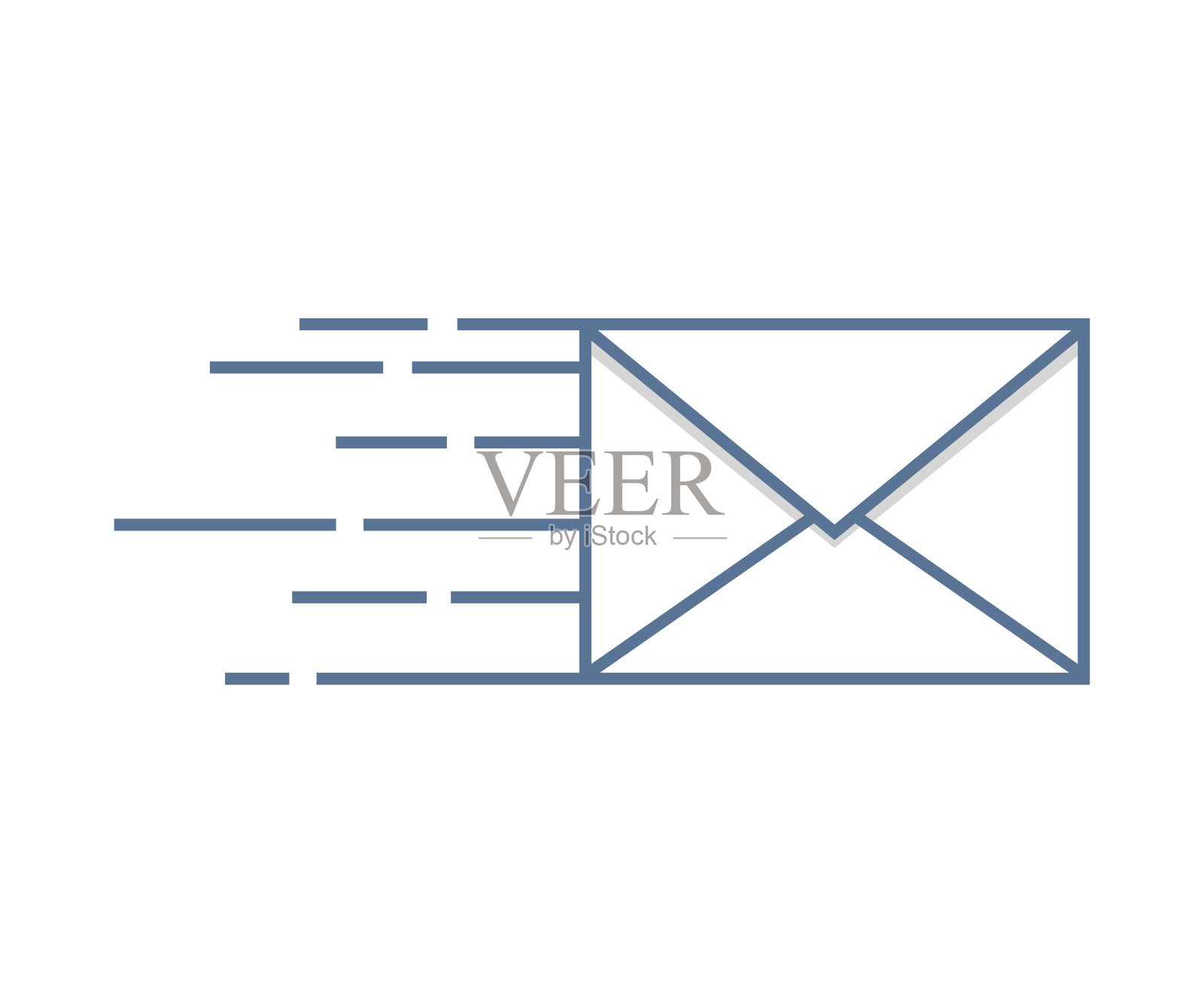 发送邮件矢量轮廓图标设计插图。Web和移动应用程序符号在白色背景EPS 10文件插画图片素材_ID:411707775-Veer图库