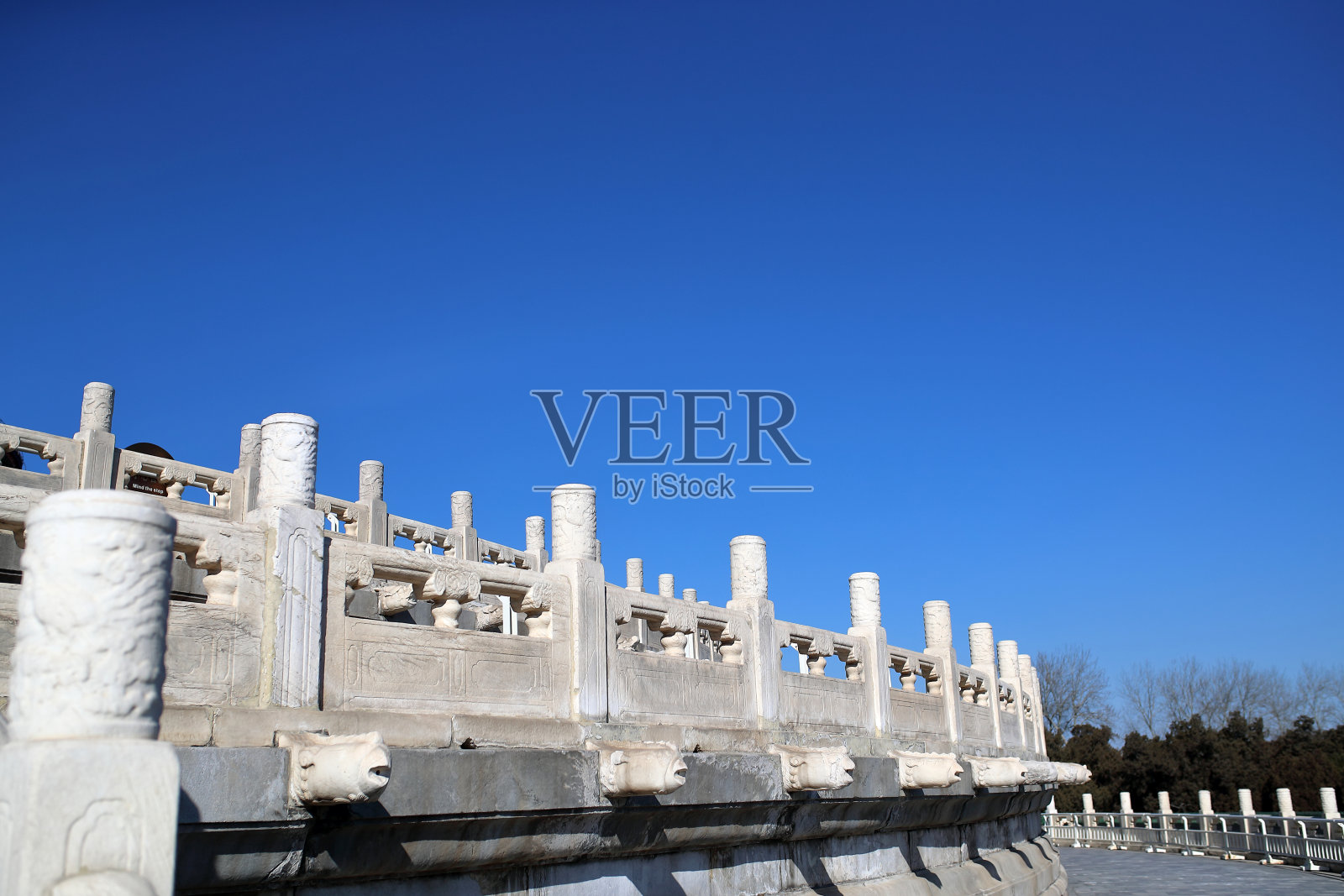 紫禁城的大理石雕刻装饰照片摄影图片