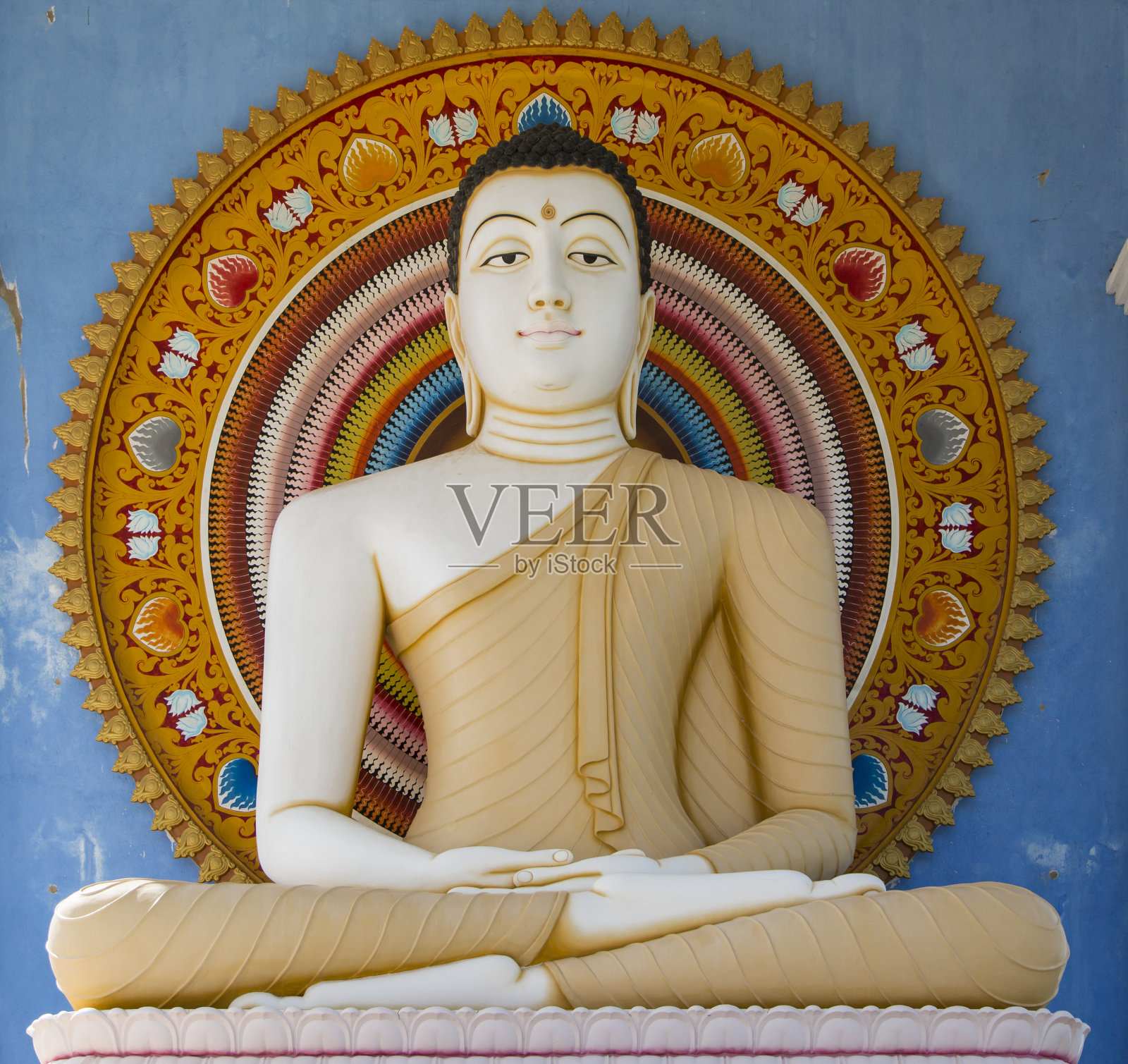 斯里兰卡乌纳瓦图亚的威拉·迪瓦拉亚神庙照片摄影图片
