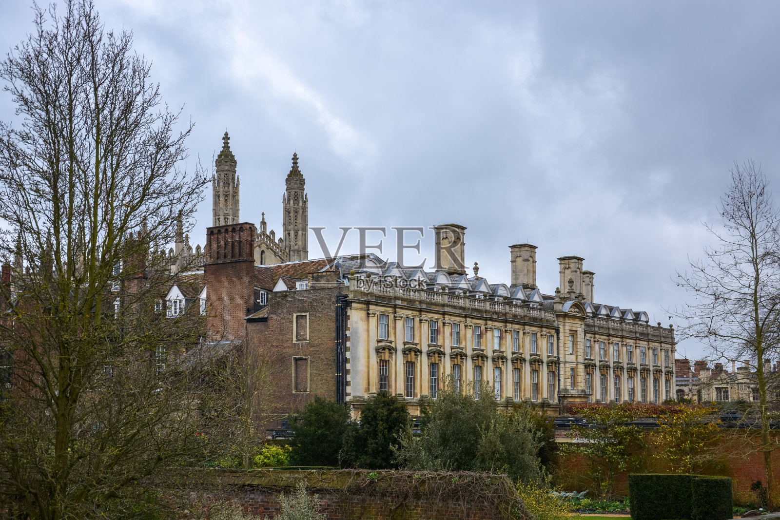 英国剑桥国王学院附近的一些住宅照片摄影图片